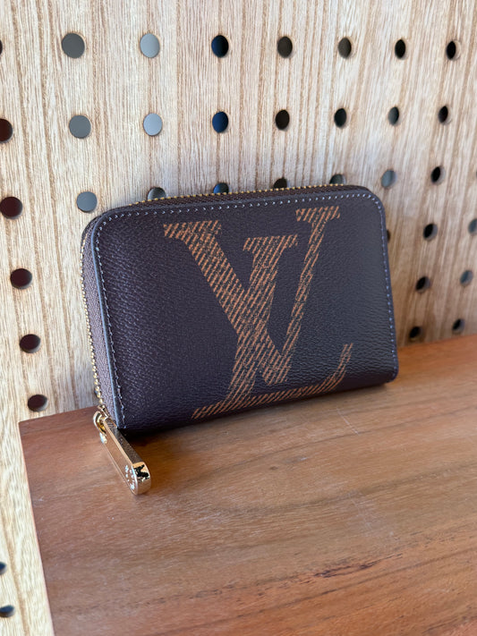 Luxury Mini Big Logo Wallet