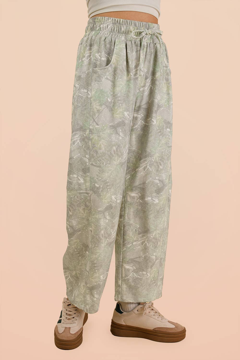 Camo Barrel Pants