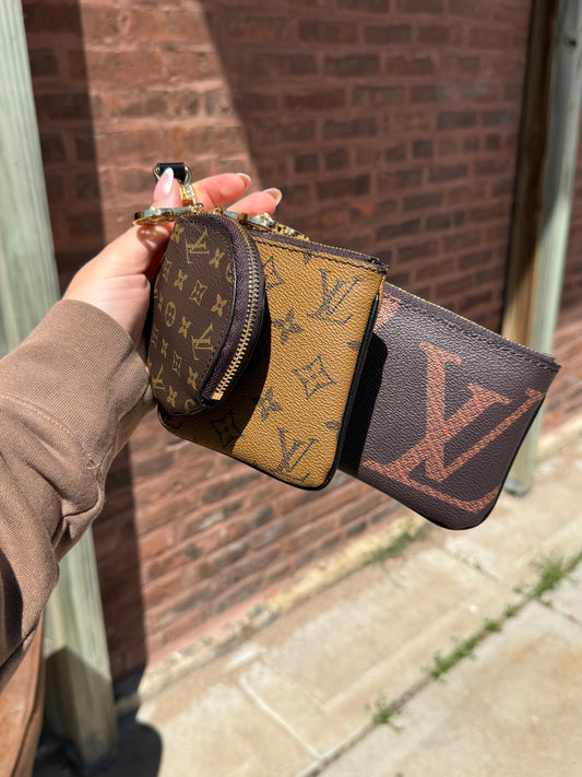 Luxury Trio Wristlet