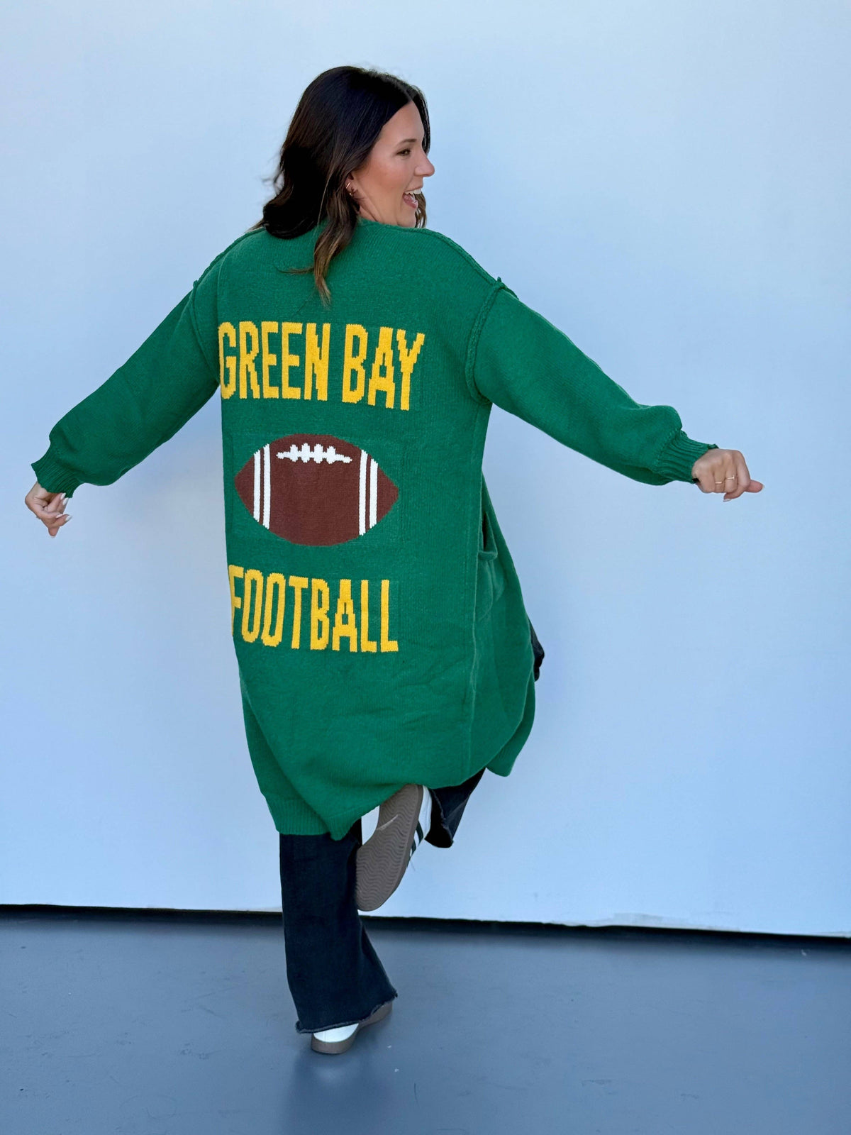 Green Bay Football Cardigan