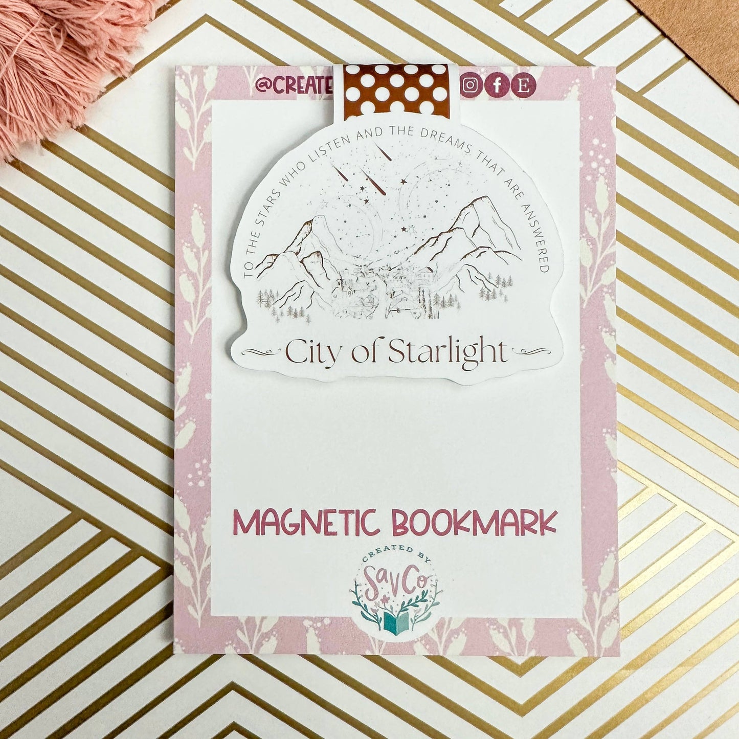 ACOTAR City of Starlight Magnetic Bookmark