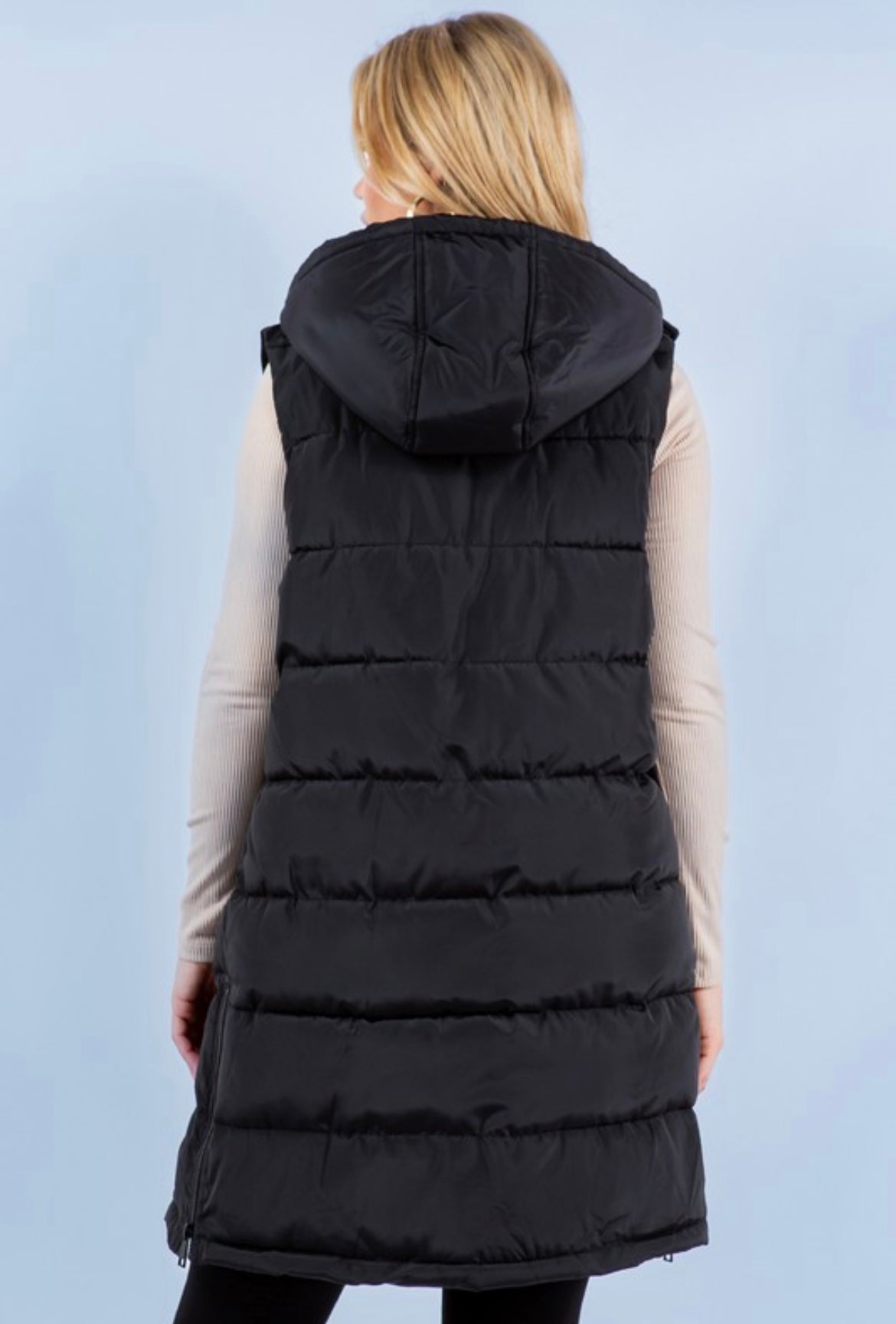 I’m Cold Long Puffer Vest