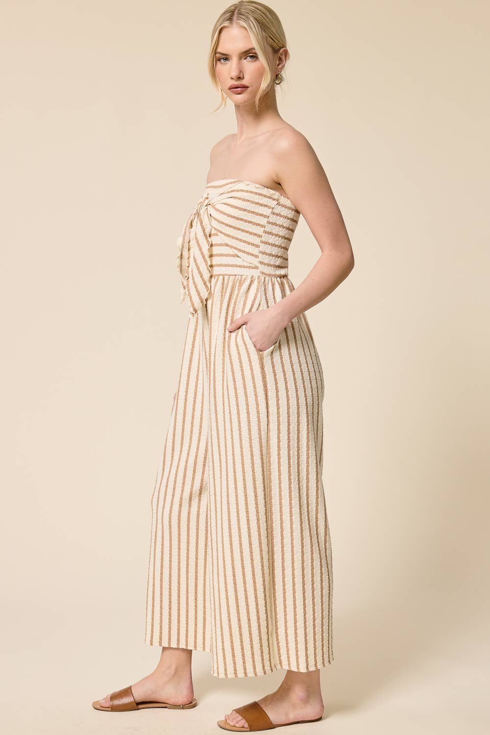 Coastal Striped Jumpsuit