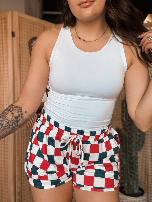 Soft Core Tank-White
