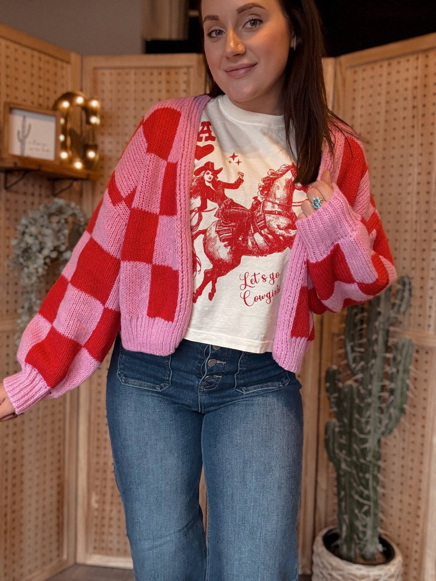 Cowgirl Playing Card Tee