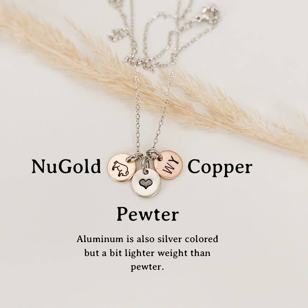 Wildflower Mountain Sky Necklace