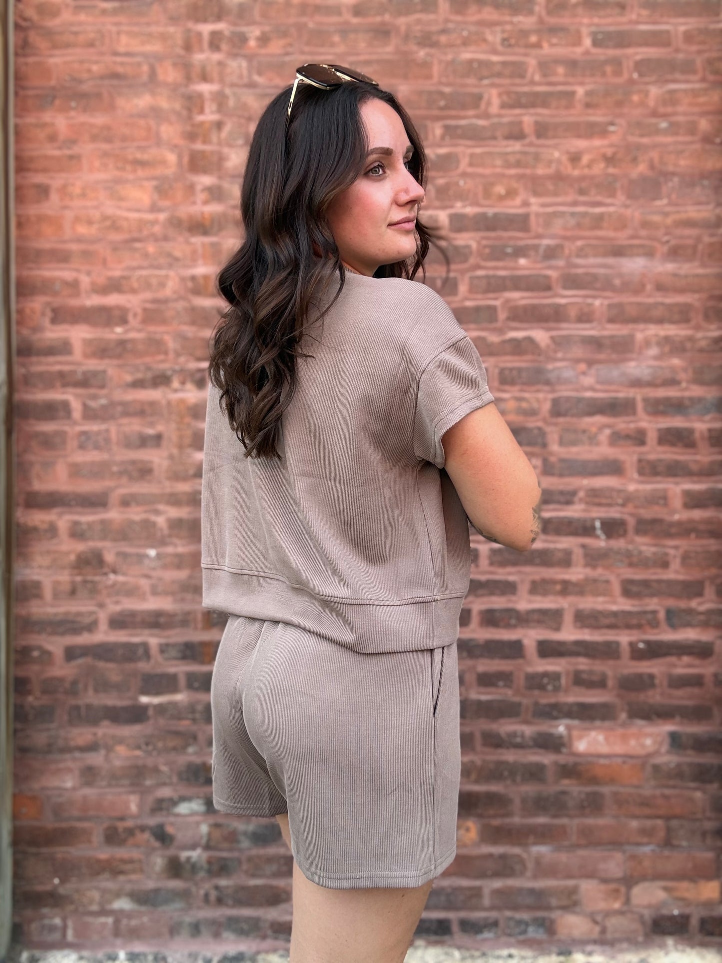 Warm Afternoons Ribbed Set