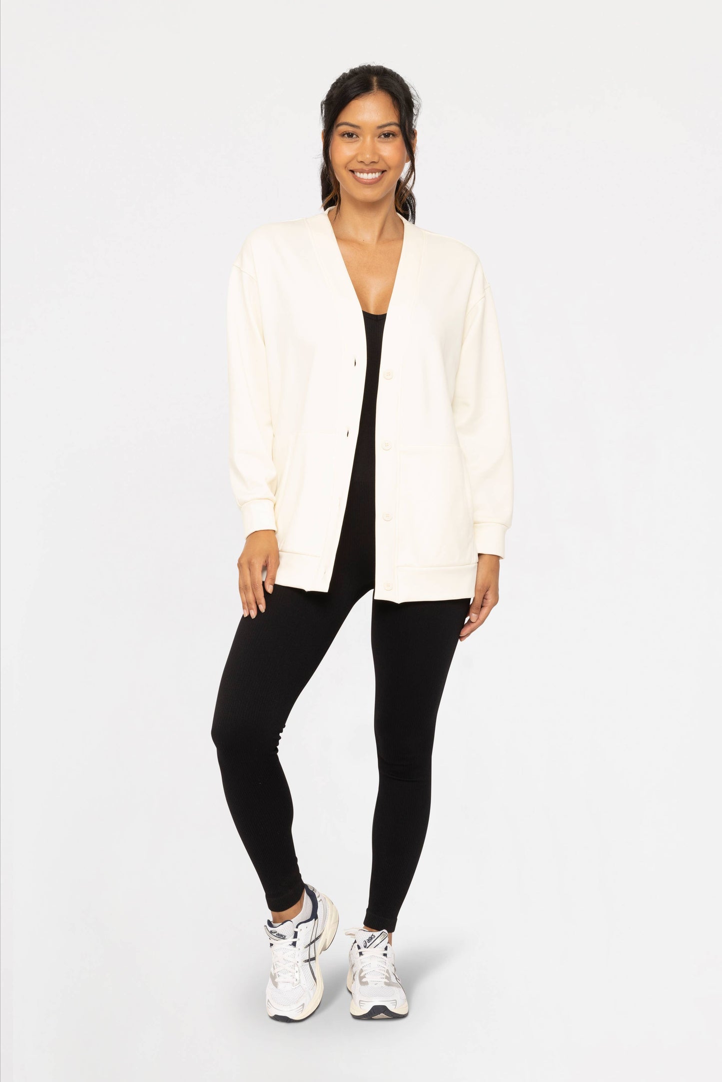 Elevated Button Down Cardigan