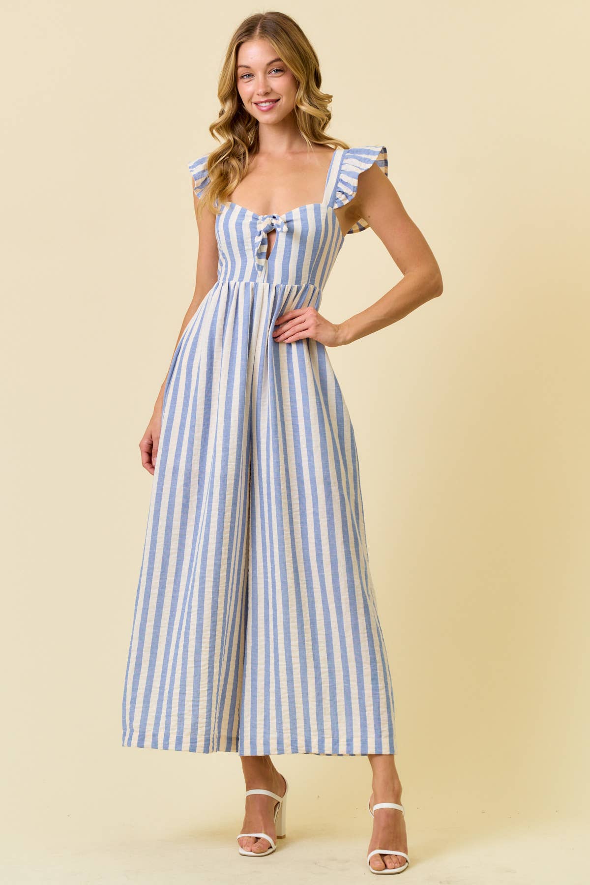 Lighthouse Striped Jumpsuit
