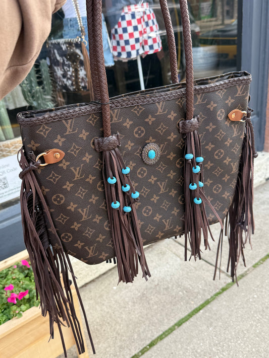 Luxury Western Turquoise Bag