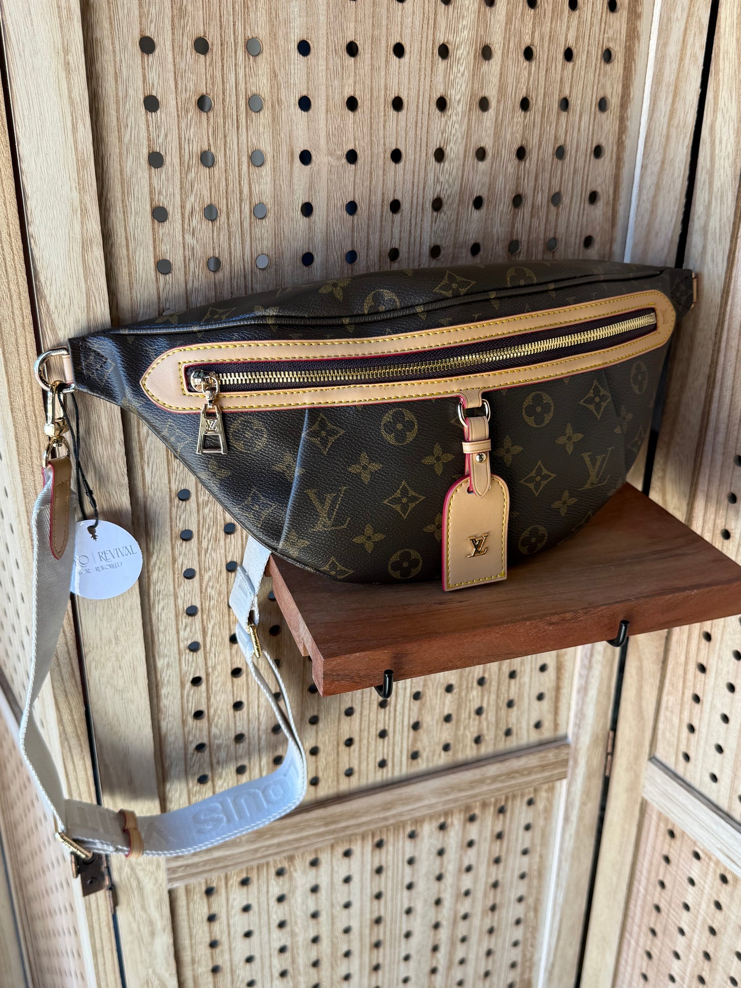 Luxury Brown Fanny Bag