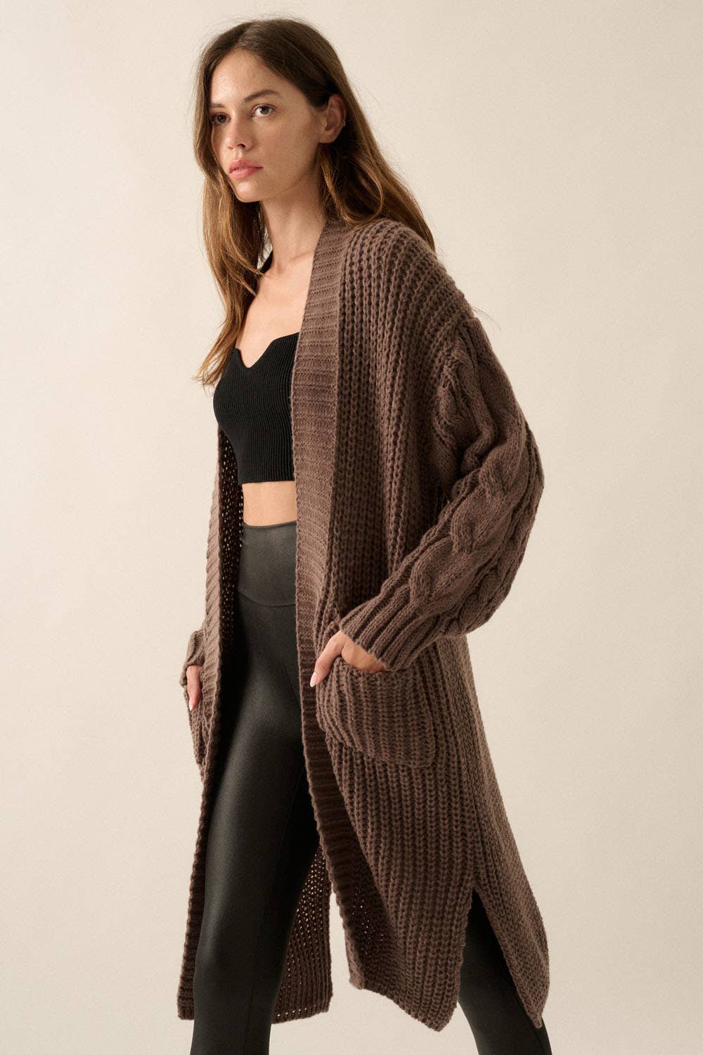 Sunburn Thick Knit Cardigan