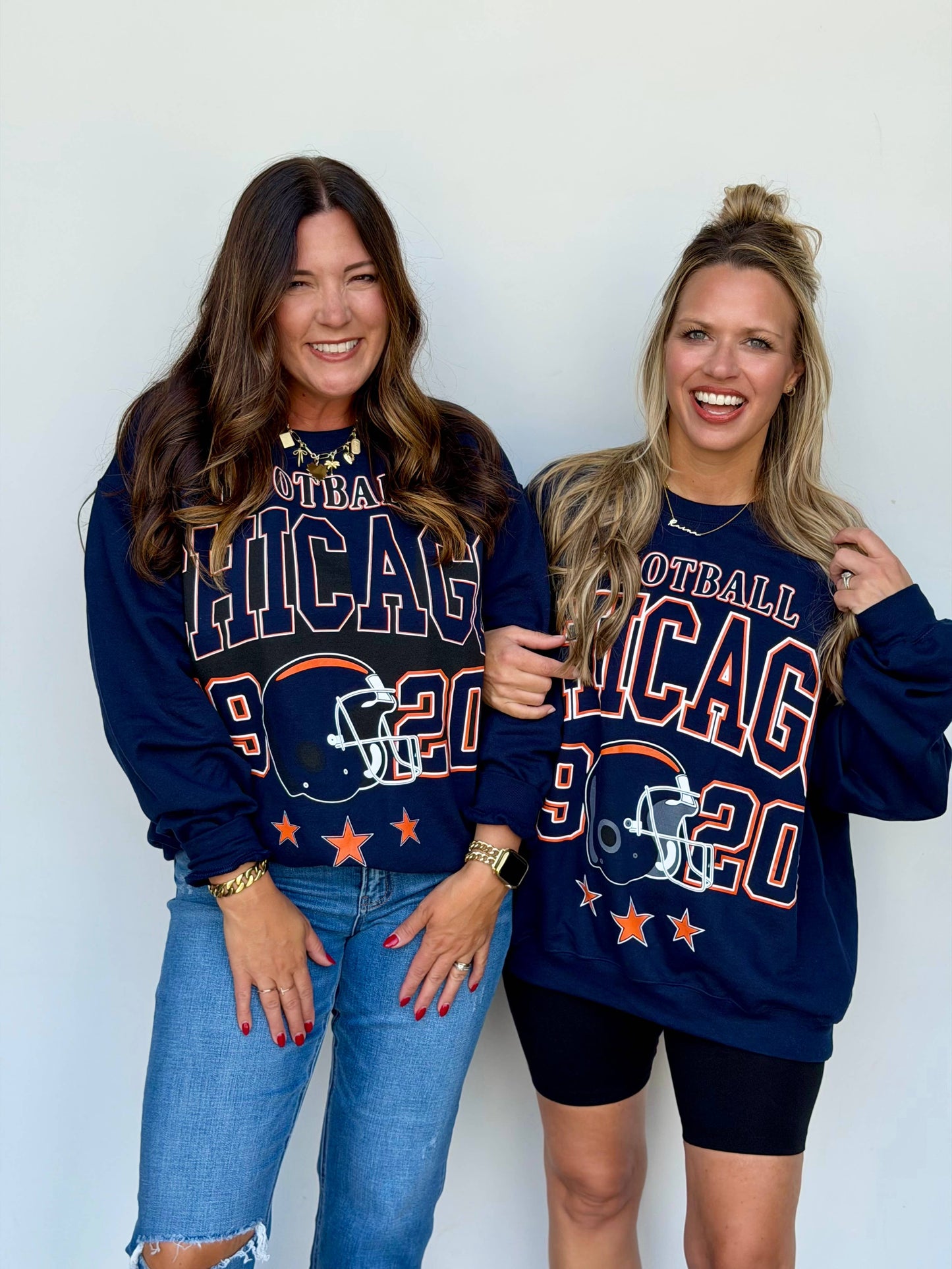 Chicago Oversized Print Sweatshirt