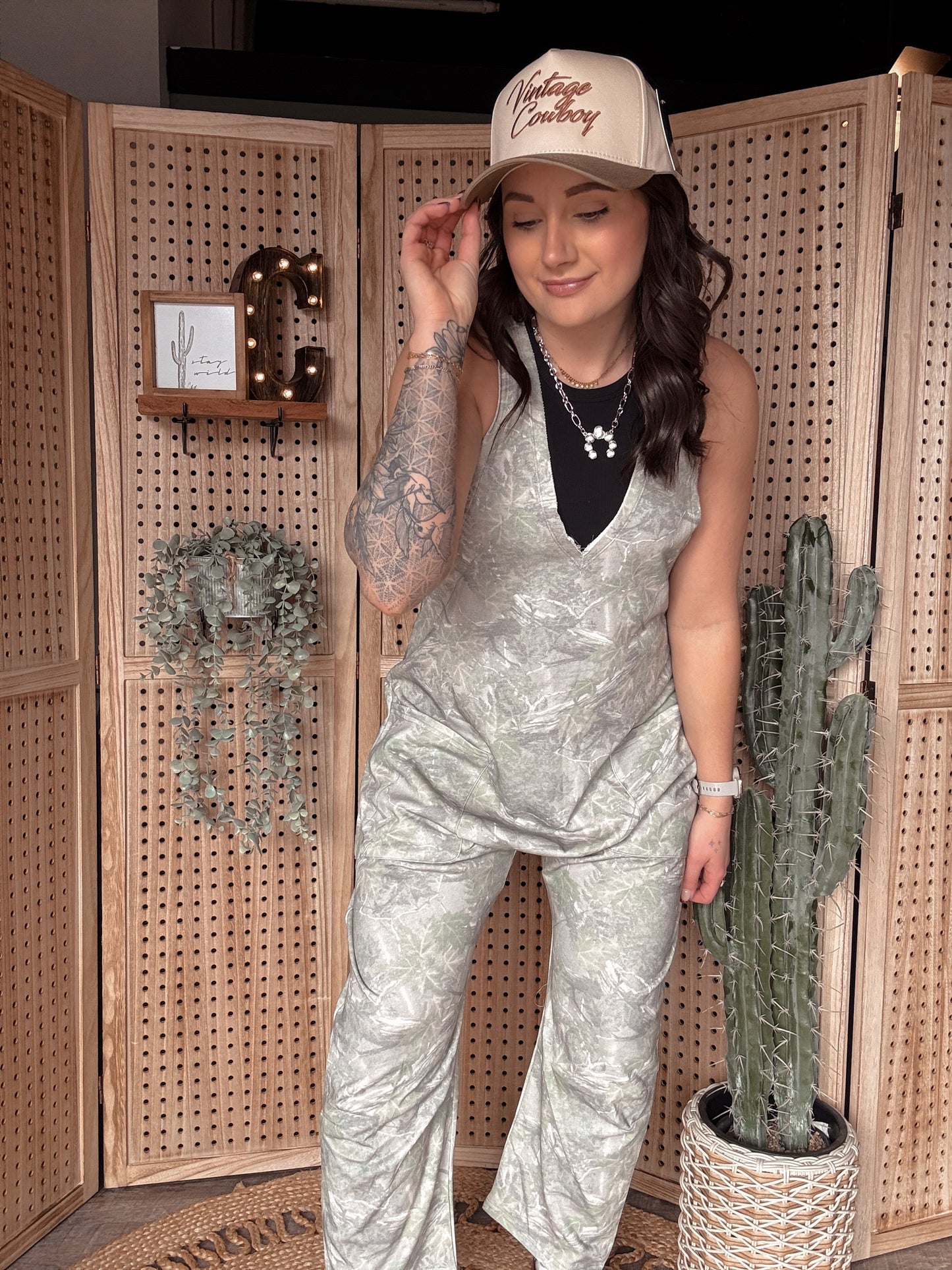Camo Baggy Jumpsuit
