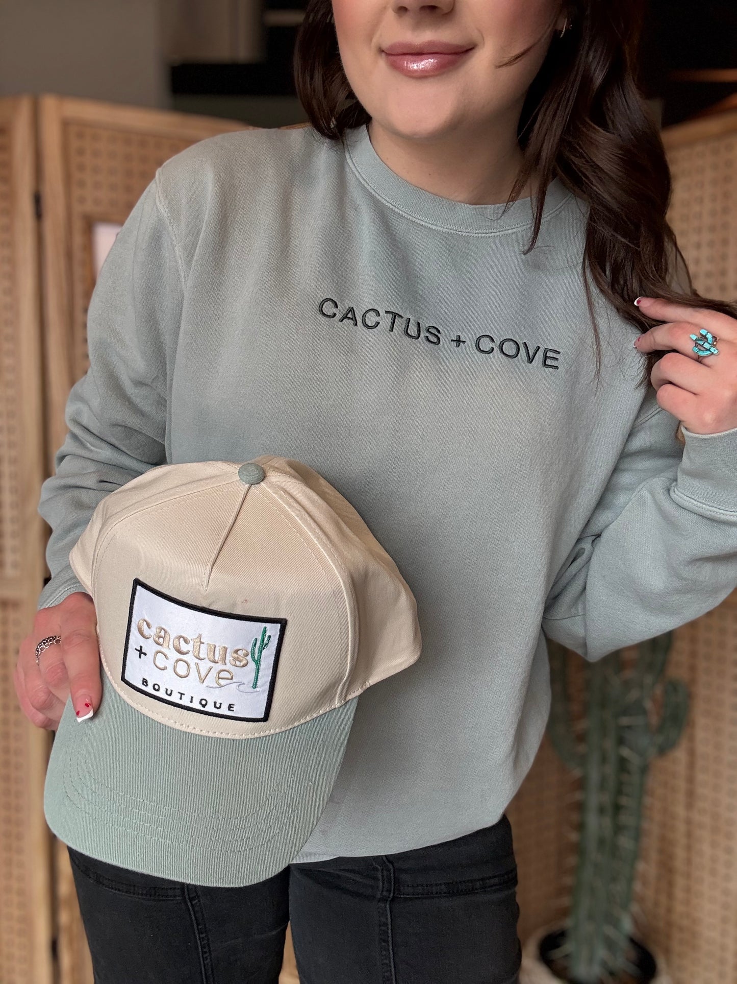 Cactus + Cove Trucker - Sage