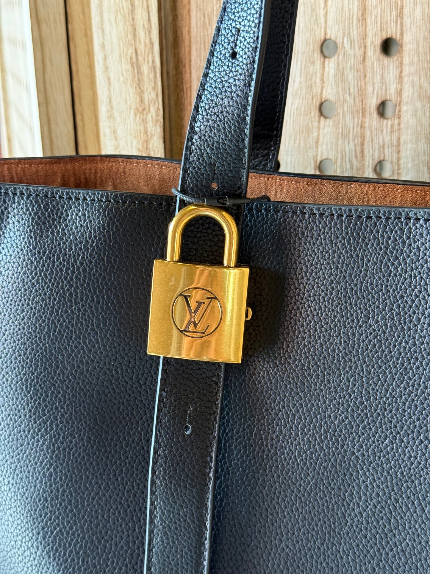 Luxury Black Tote