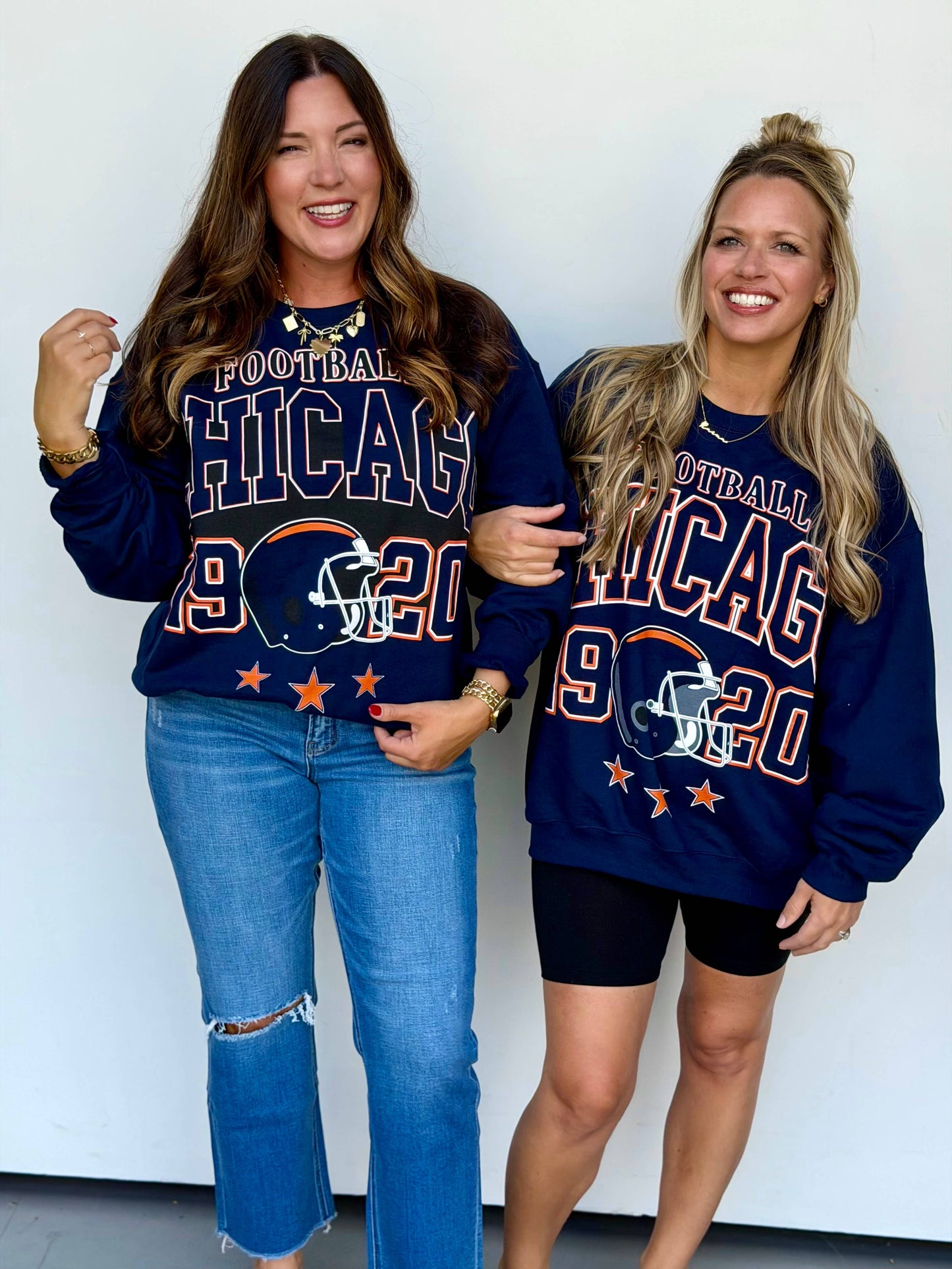 Chicago Oversized Print Sweatshirt