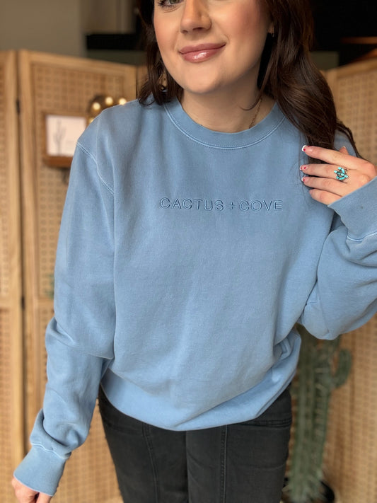 Cactus + Cove Crew-Blue