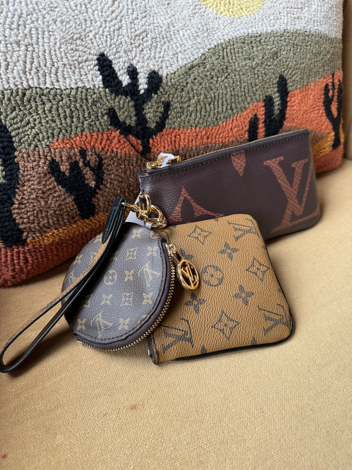 Luxury Trio Wristlet