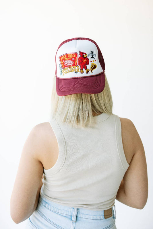 ISU Patch Foam Trucker Hat