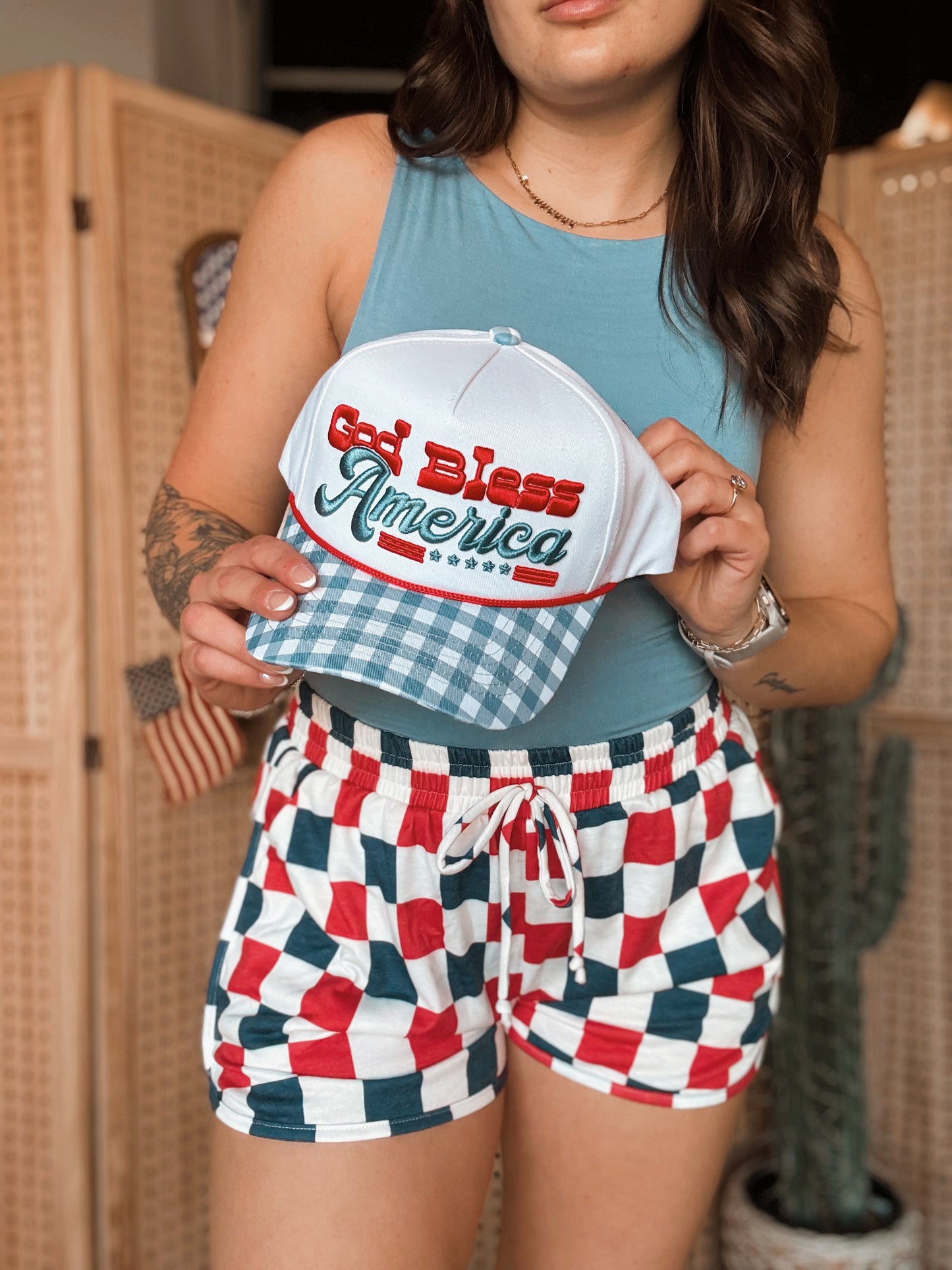 Soft Core Tank-Blue