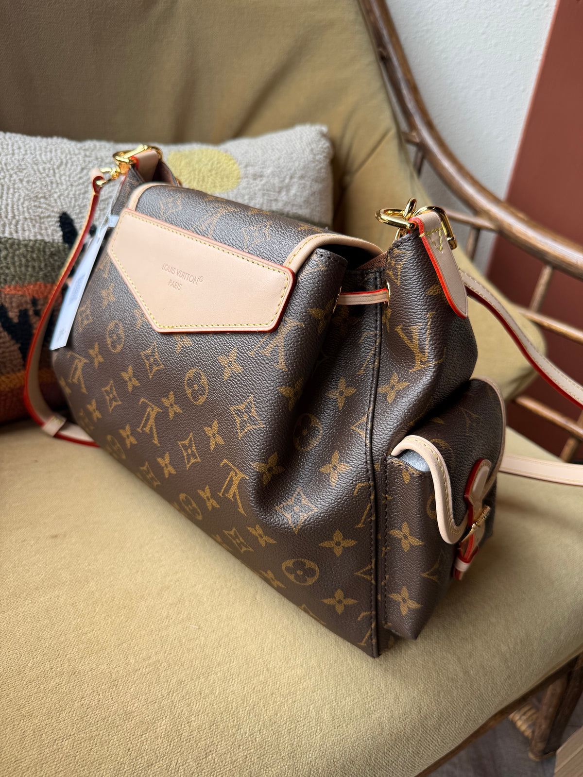 Luxury Brown Bucket Bag
