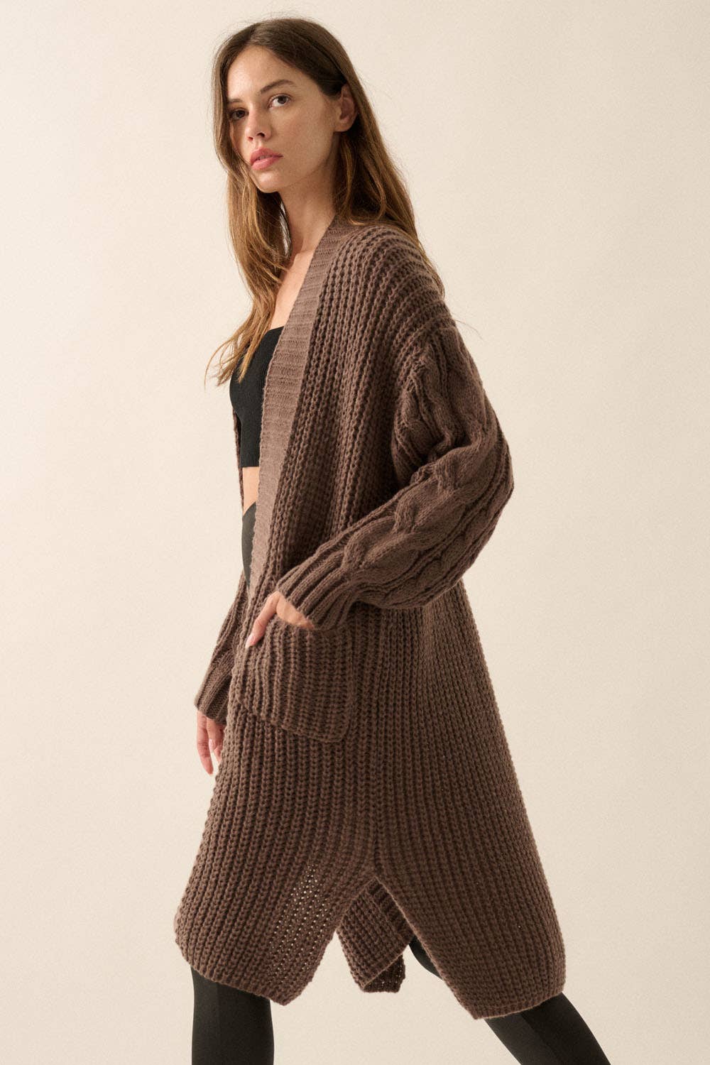 Sunburn Thick Knit Cardigan