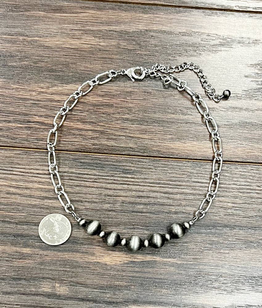 Navajo Pearl Chain Necklace