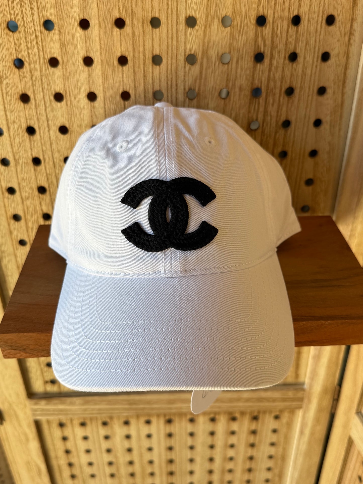 Luxury White Ballcap