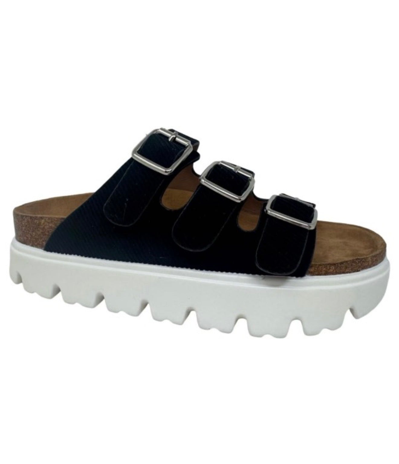 Black Strappy Sandal