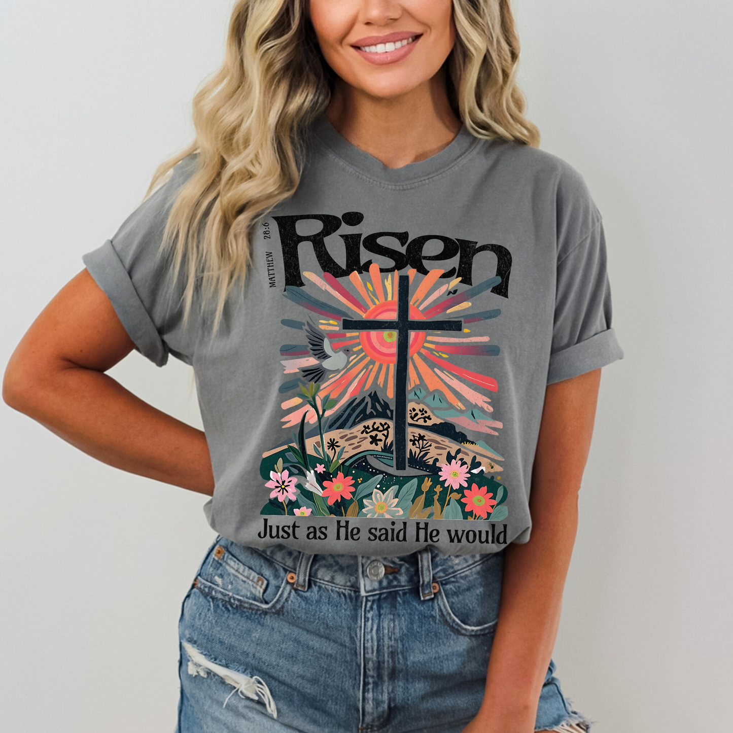 Risen Just As He Said Graphic Tee