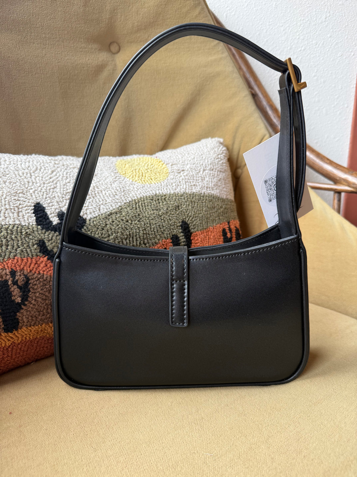 Luxury Black Shoulder Bag