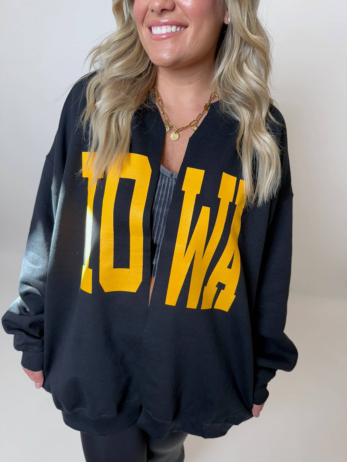 IOWA Sweatshirt Cardigan