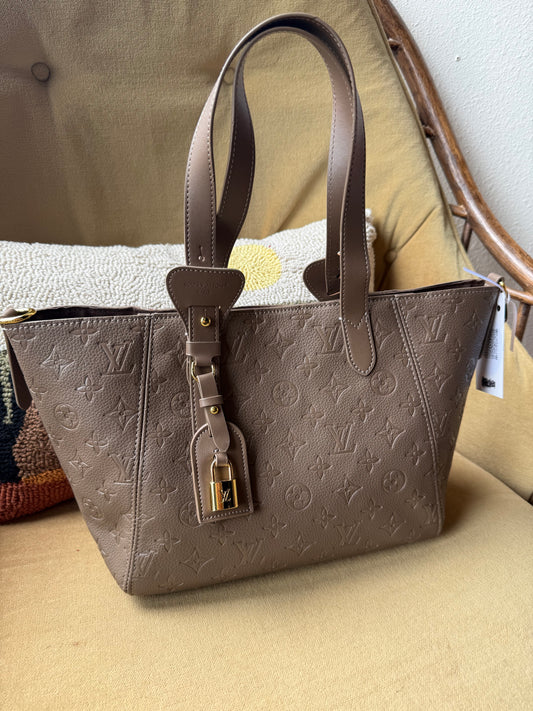 Luxury Beige Tote Bag