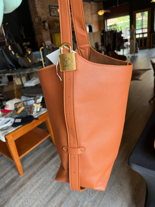 Luxury Rust XL Tote