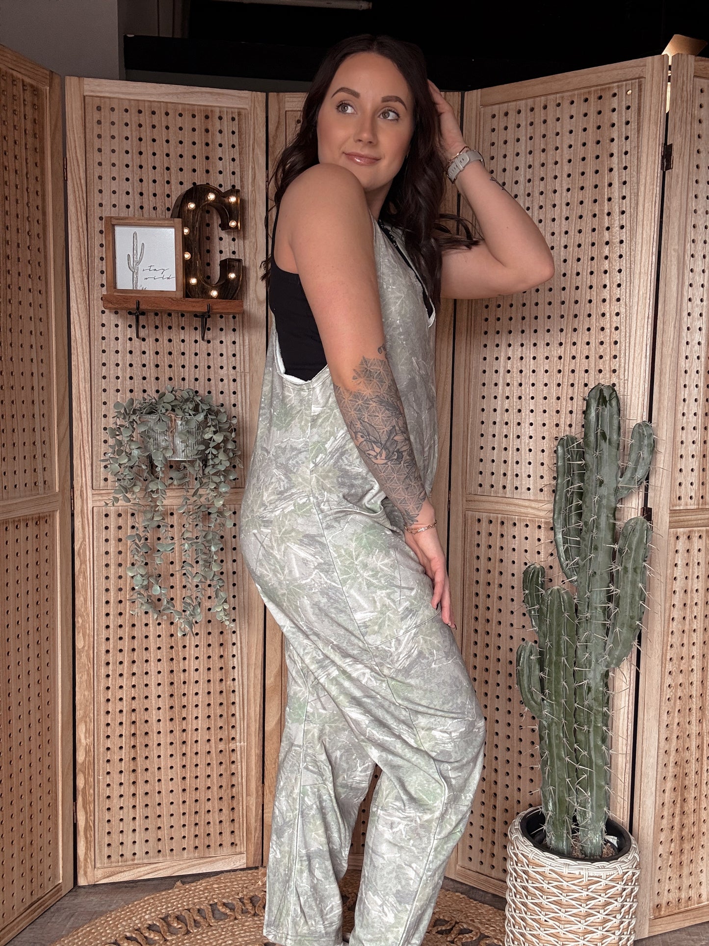 Camo Baggy Jumpsuit