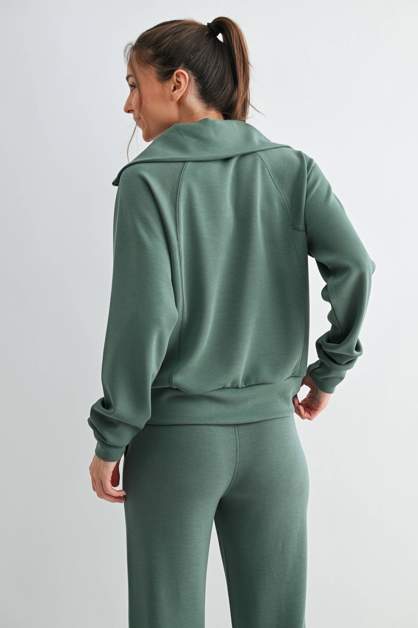 Pine Needle Half Zip
