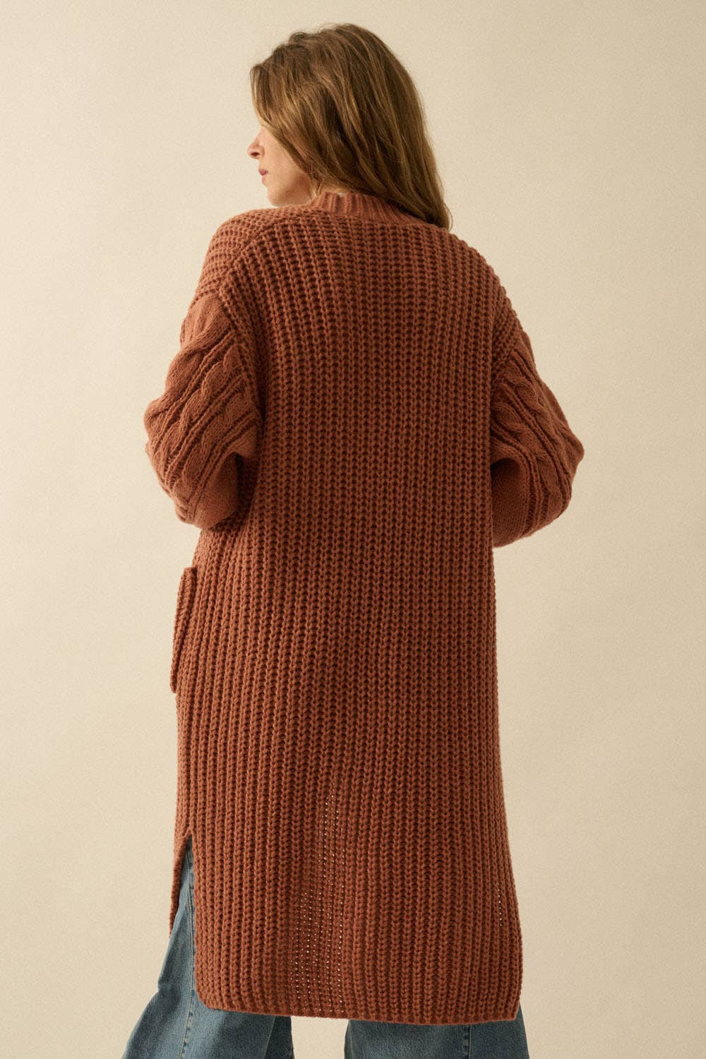 Sunburn Thick Knit Cardigan