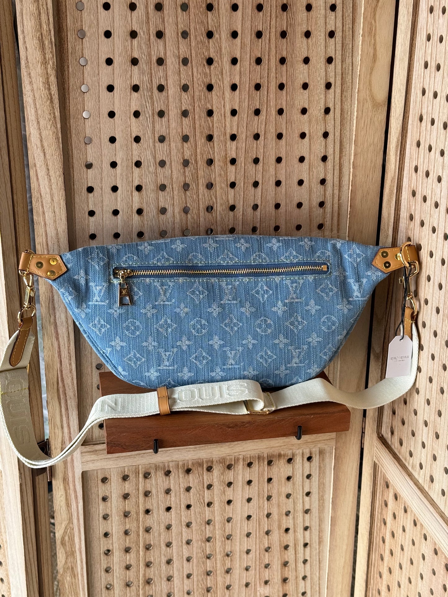 Luxury Denim Fanny Bag