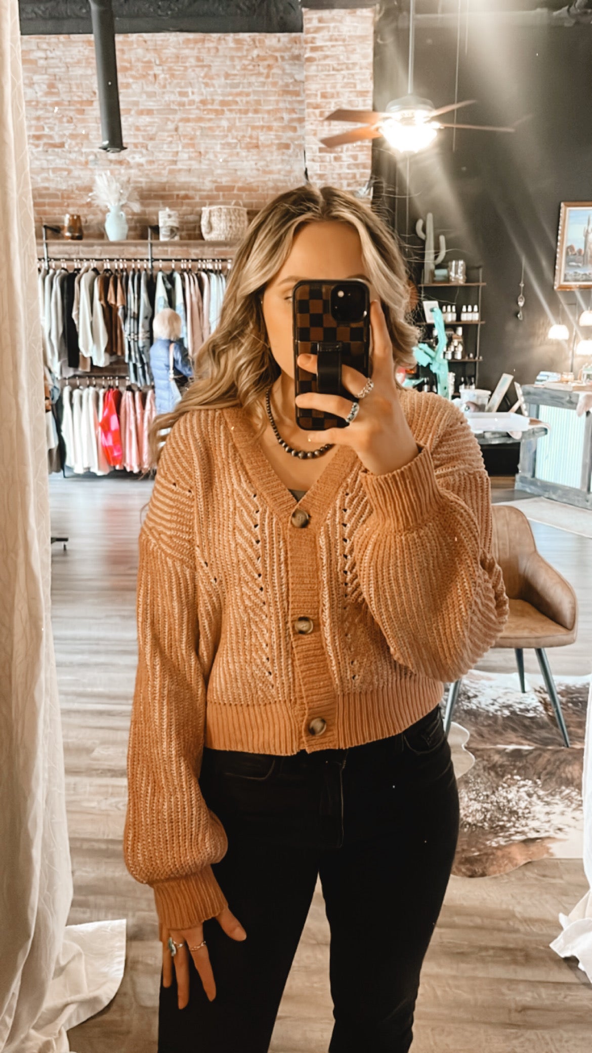 Iced Latte Cardigan