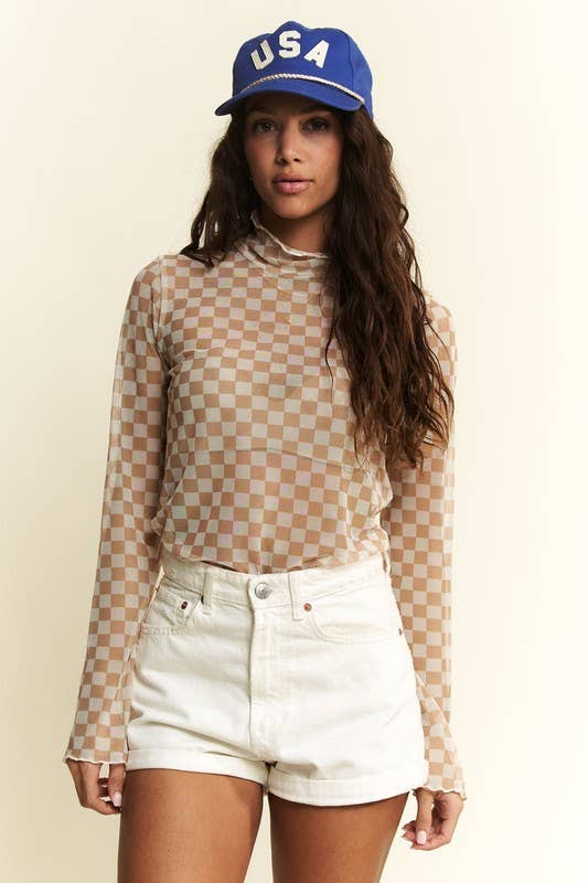 CHECKERBOARD Mesh Top