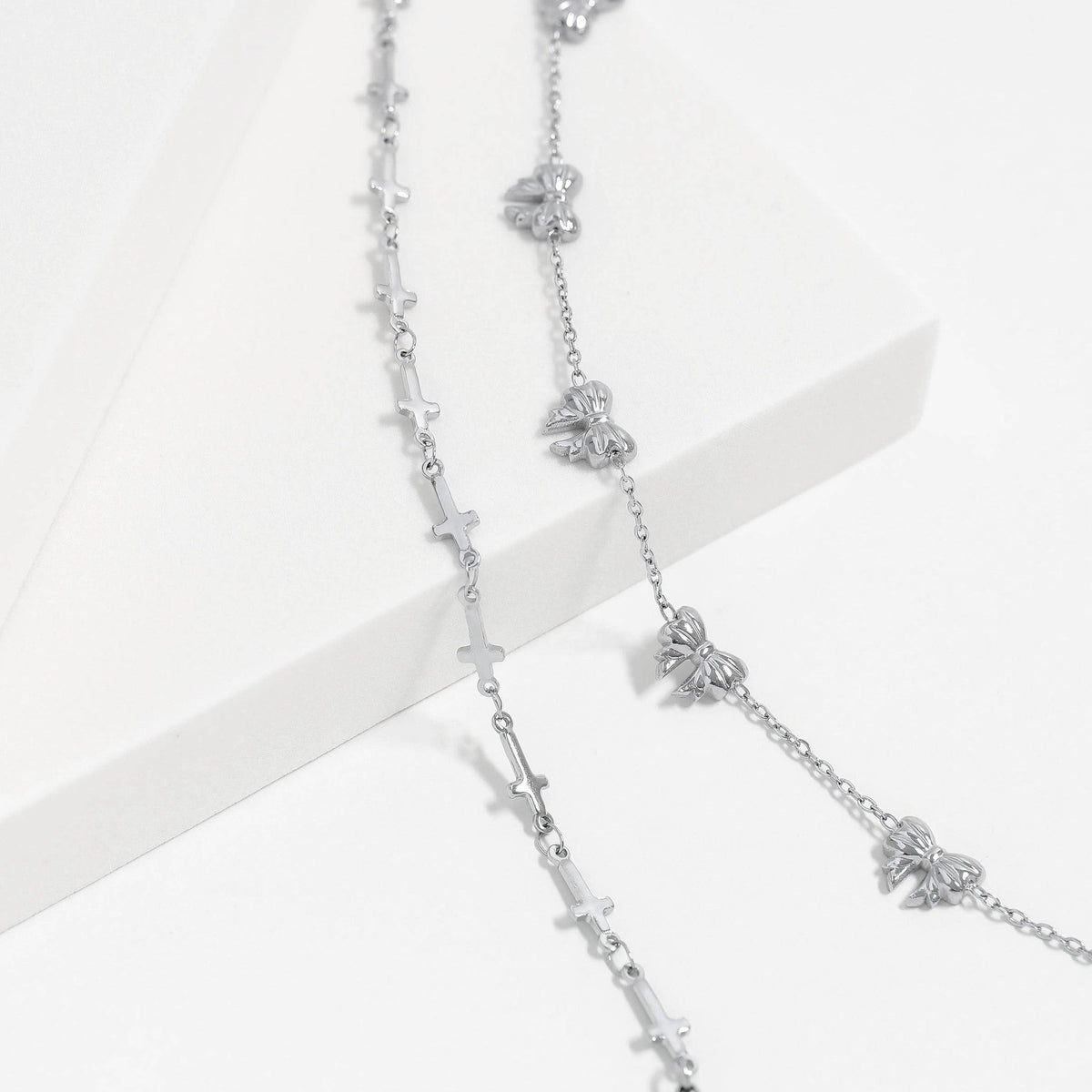 18K Cross Bracelet
