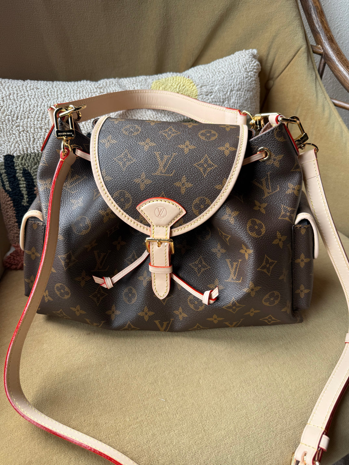 Luxury Brown Bucket Bag