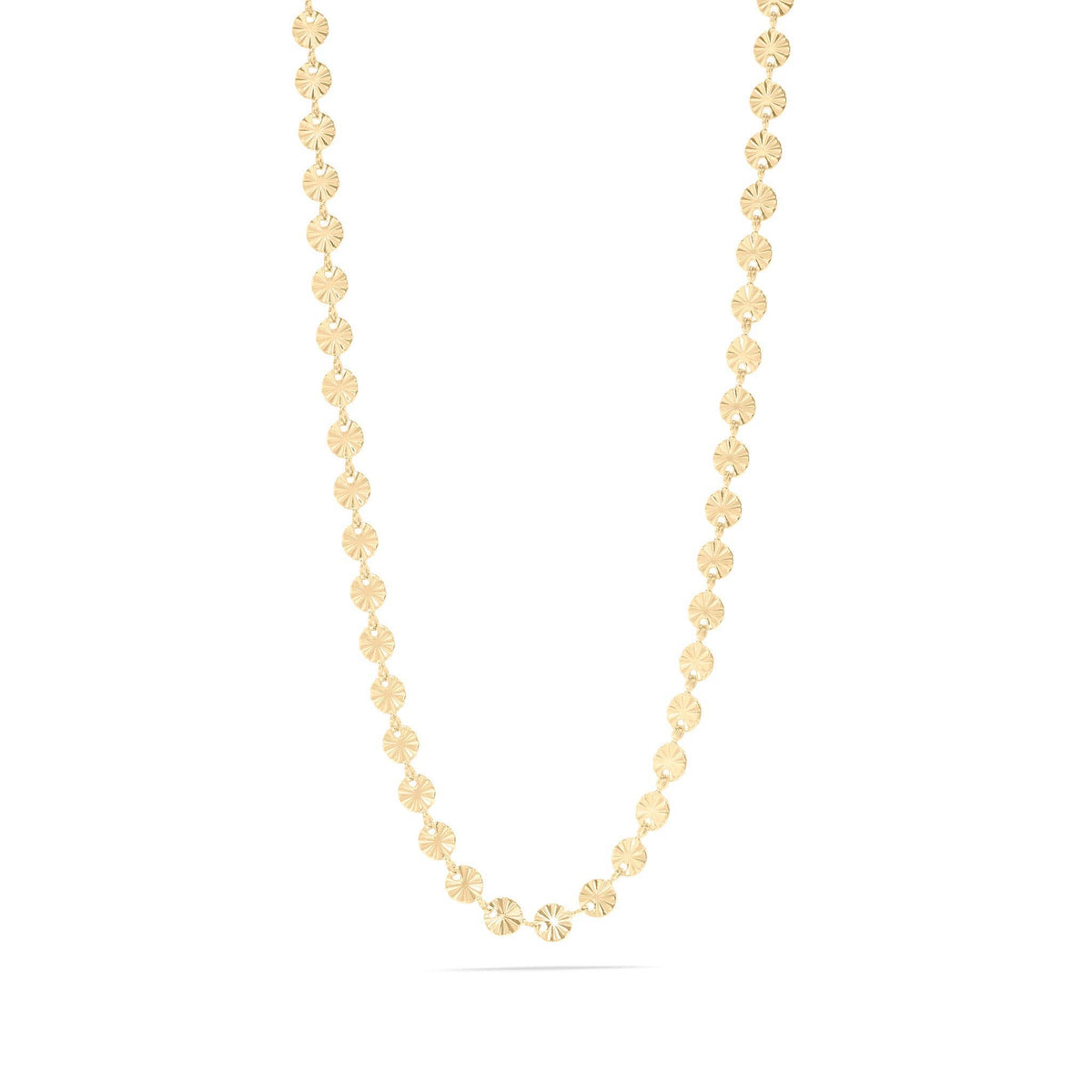 18K Sunburst Necklace