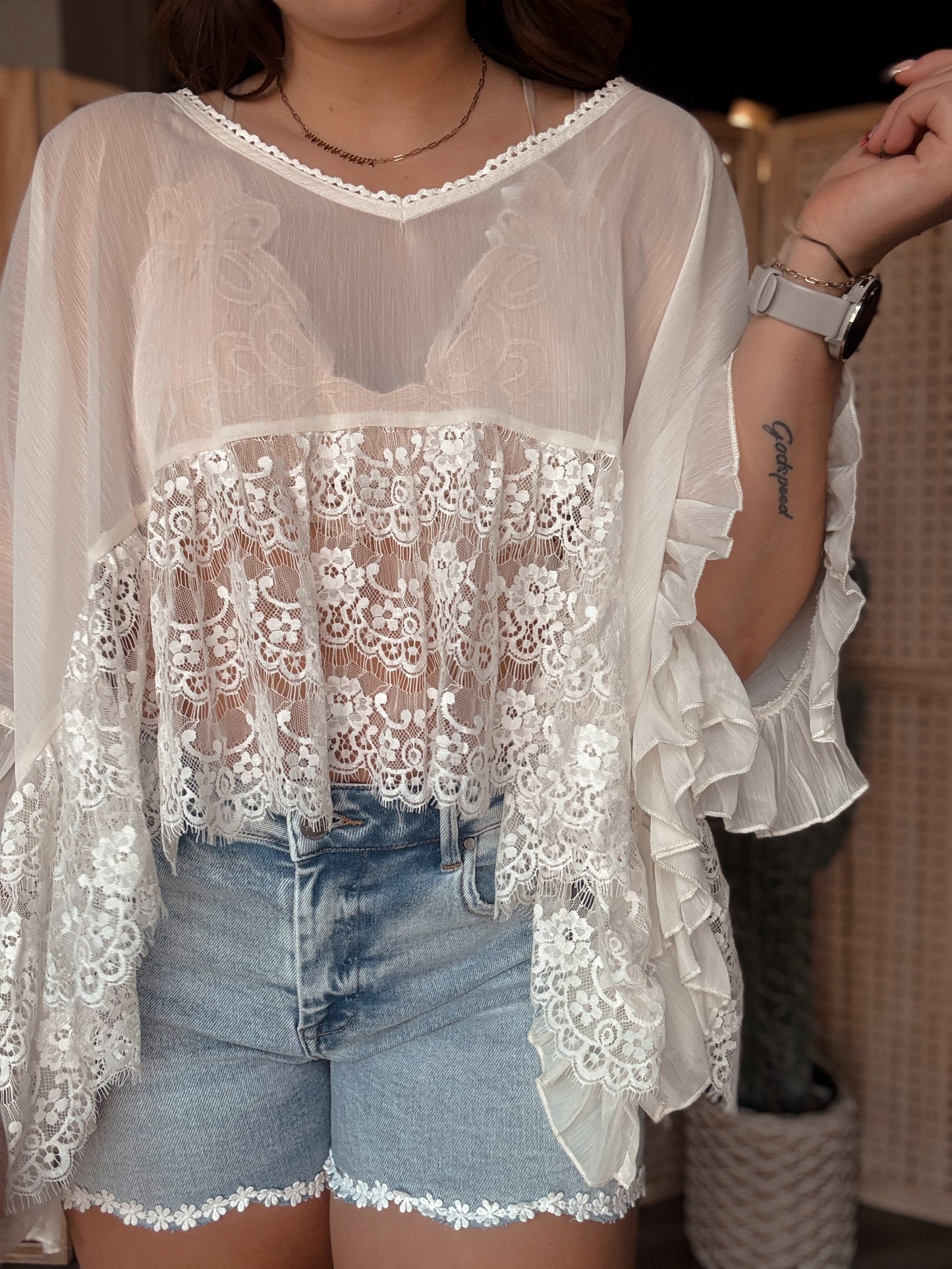 Langley Lace Top