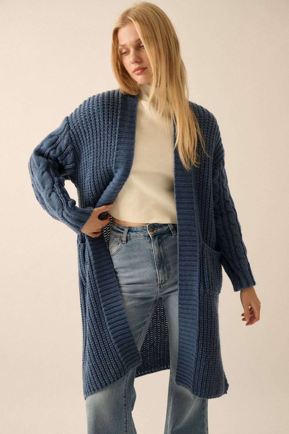 Sunburn Thick Knit Cardigan