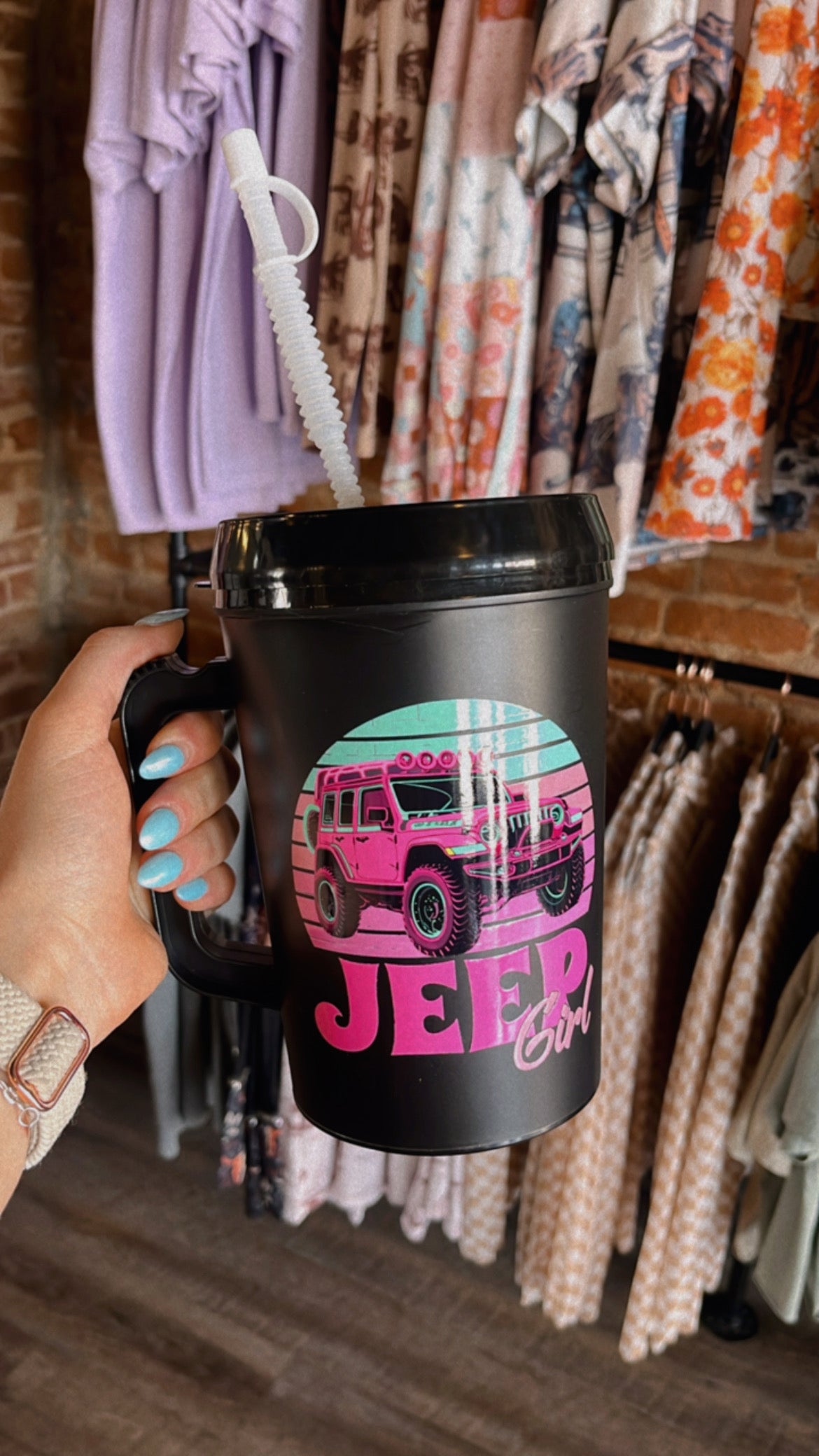 Jeep Girl Trucker Mug