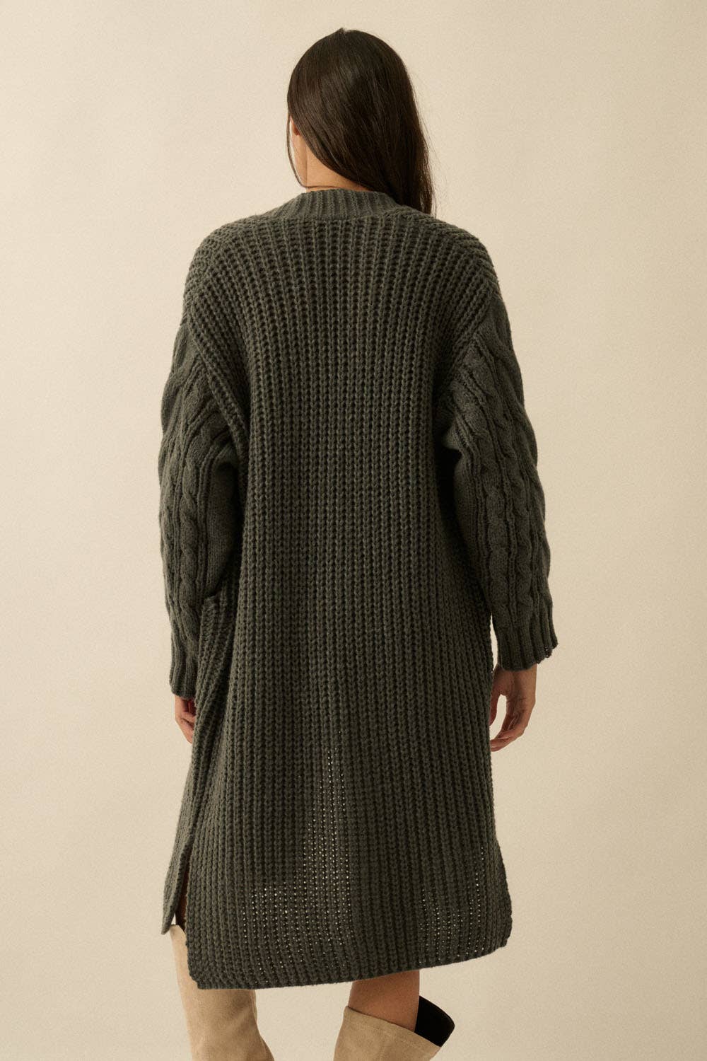 Sunburn Thick Knit Cardigan