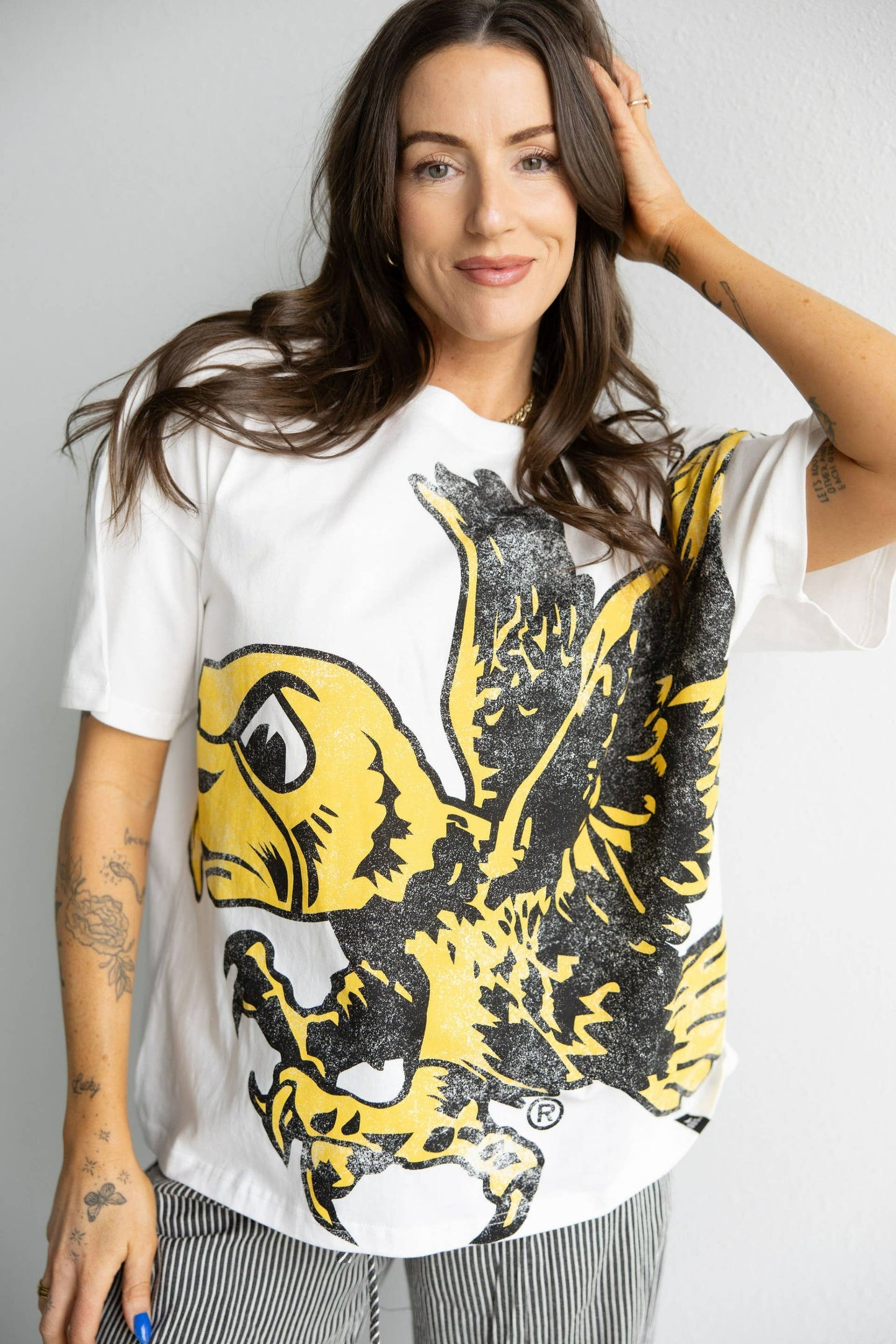 Iowa Lawson Logo Oversized Tee