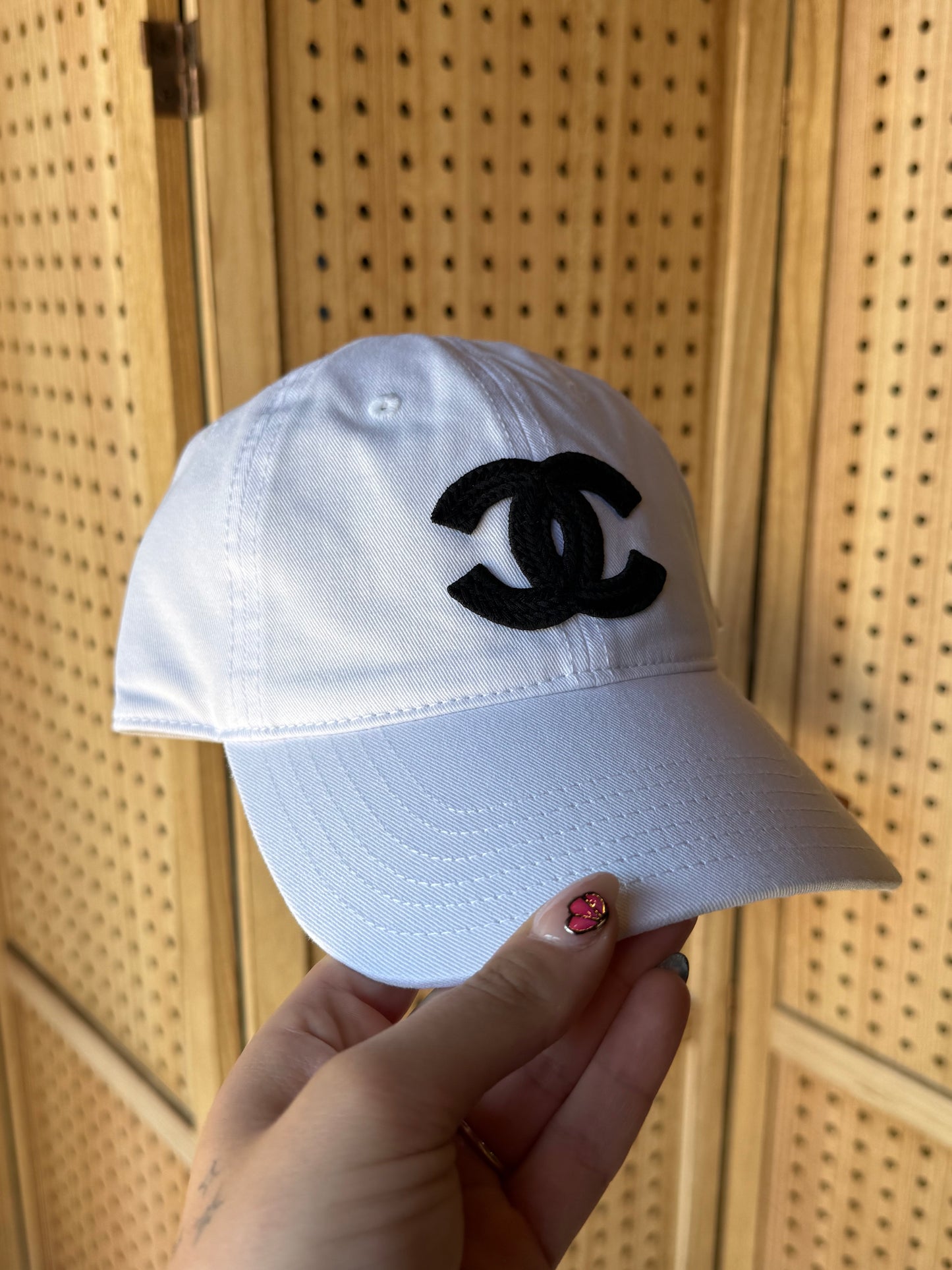 Luxury White Ballcap